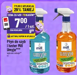 Polomarket Mill clean umyje Płyn do szyb i luster oferta