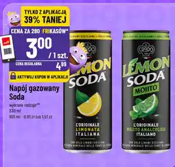 Polomarket Napój gazowany Soda oferta