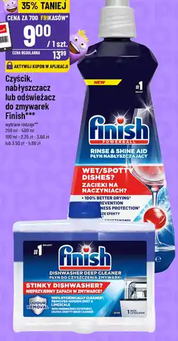 Polomarket Finish Czyścik, nabłyszczacz lub odświeżacz do zmywarek oferta