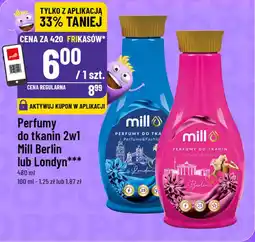 Polomarket Mill Perfumy do tkanin 2w1 Mill Berlin lub Londyn oferta