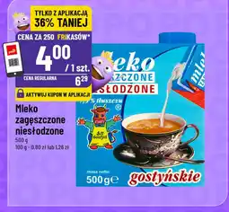 Polomarket Mleko zagęszczone niesłodzone Gostyńskie oferta