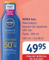 dm drogerie markt NIVEA Sun Nawilżający balsam do opalania SPF 50+ oferta