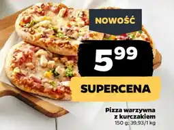 Netto Pizza warzywna z kurczakiem oferta