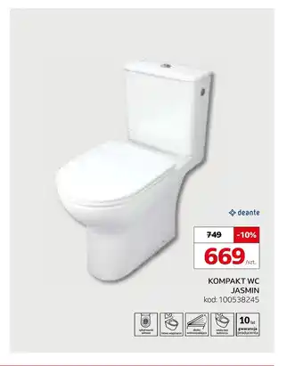 Kompakt wc Deante