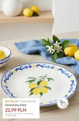 Sinsay Talerz ceramiczny oferta