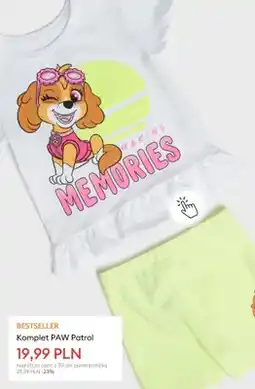 Sinsay Komplet dziecięcy PAW Patrol oferta