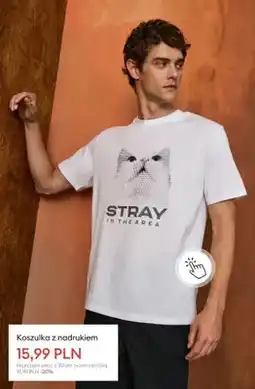 Sinsay Koszulka z nadrukiem oferta