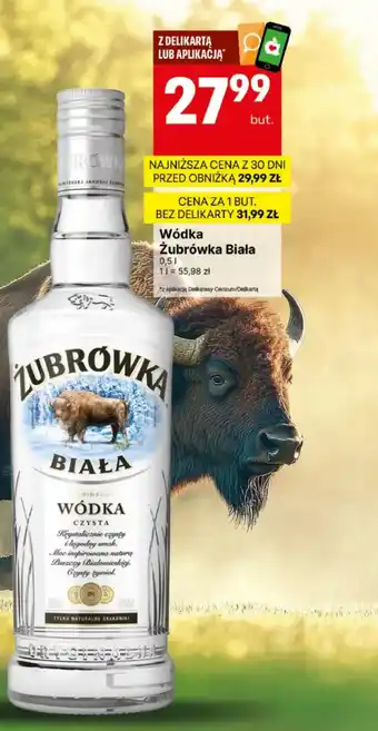 Delikatesy Centrum Wódka Żubrówka oferta