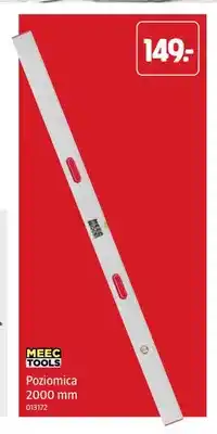 Jula Poziomica MEEC TOOLS 2000 mm oferta