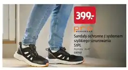 Jula Sandały ochronne z systemem szybkiego sznurowania S1PL PRO WORKWEAR oferta