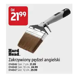 Jula Zakrzywiony pędzel angielski Hard Head 7 cm oferta