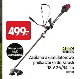 Jula Zasilana akumulatorowo podkaszarka do zarośli Meec Tools oferta