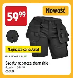 Jula Szorty robocze damskie Bluewear oferta