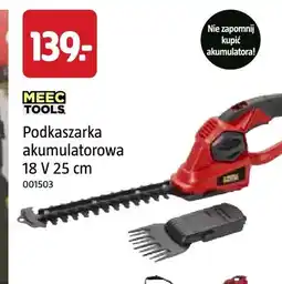 Jula Podkaszarka akumulatorowa Meec Tools oferta