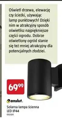 Jula Solarna lampa ścienna LED IP44 Anslut oferta