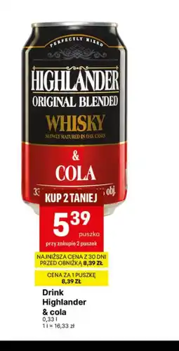 Delikatesy Centrum Drink Cola oferta