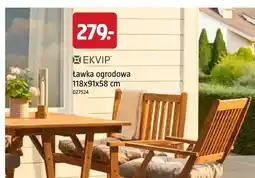 Jula Ławka ogrodowa EKVIP oferta
