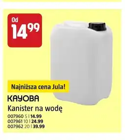 Jula Kanister na wodę Kayoba oferta