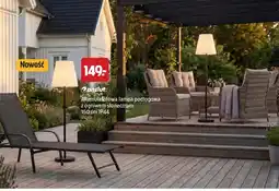 Jula Akumulatorowa lampa podłogowa z ogniwem słonecznym Anslut oferta