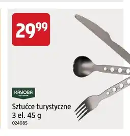 Jula Sztućce turystyczne Kayoba Outdoor 3-elementowe oferta