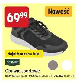 Jula Obuwie sportowe Kayoba czarne oferta