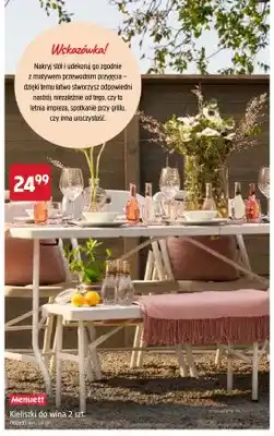 Jula Kieliszki do wina Menuett 2-pak oferta
