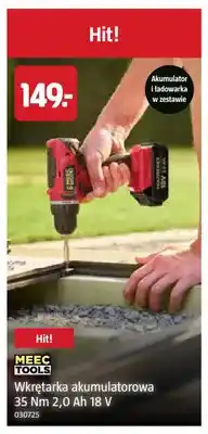 Jula Wkrętarka akumulatorowa Meec Tools oferta
