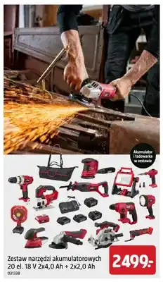 Jula Zestaw narzędzi akumulatorowych Meec Tools 20 el oferta