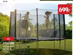 Jula Trampolina KAYOBA Ø3,96 m oferta