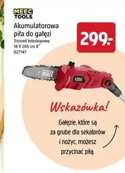 Jula Akumulatorowa piła do gałęzi Meec Tools oferta