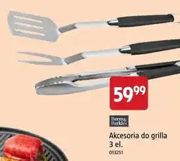 Jula Akcesoria do grilla Burns & Barkles 3 el oferta