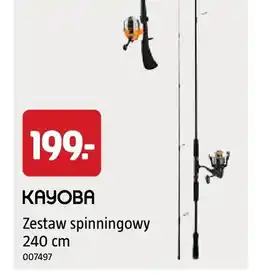 Jula Zestaw spinningowy Kayoba 240 cm oferta