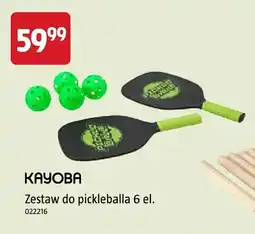 Jula Zestaw do pickleballa Kayoba 6 el oferta