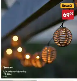 Jula Solarny łańcuch świetlny LED 3,8 m Anslut oferta
