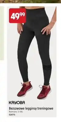 Jula Bezszwowe legginsy treningowe Kayoba oferta