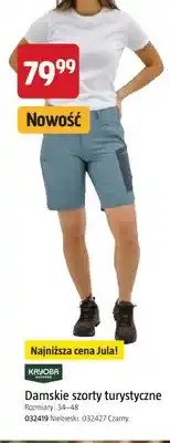 Jula Szorty turystyczne damskie czarne Kayoba Outdoor oferta