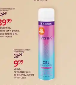 Rossmann Żel do golenia Venus oferta