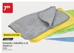 Jula Ściereczki z mikrofibry Hamron 5-pak 30x40 cm oferta