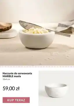 Homla Naczynie do serwowania masła MARBLE oferta