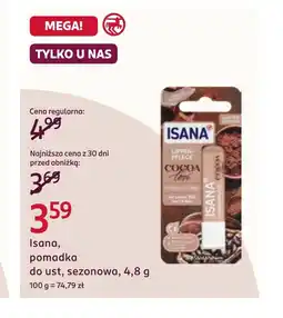 Rossmann Pomadka do ust Isana oferta