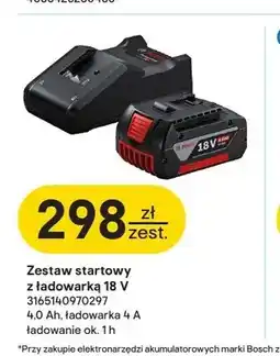 Castorama Zestaw startowy z ładowarką Bosch oferta
