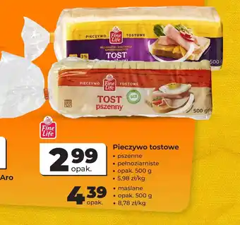 Odido Pieczywo tostowe Fine life oferta