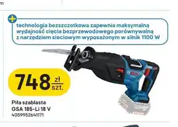 Castorama Piła szablasta Bosch GSA 185-Li oferta