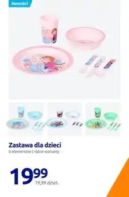 Action Zastawa dla dzieci Kraina Lodu 6 elementów oferta