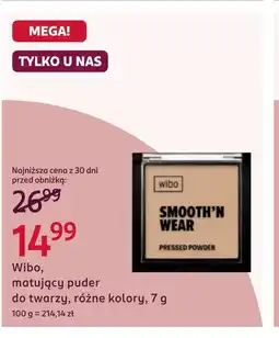 Rossmann Puder matujący Wibo oferta
