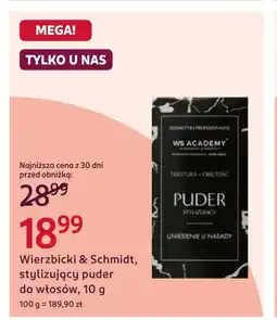 Rossmann Puder do włosów Schmidt oferta