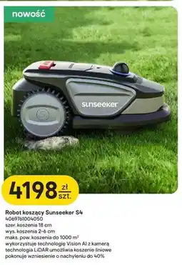 Castorama Robot koszący Sunseeker S4 oferta