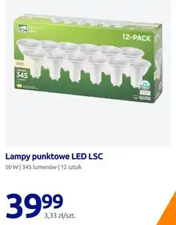 Action Lampy punktowe LED LSC GU10 12-pak oferta