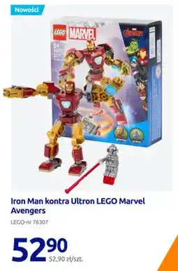 Action Klocki LEGO Marvel Avengers Iron Man kontra Ultron oferta