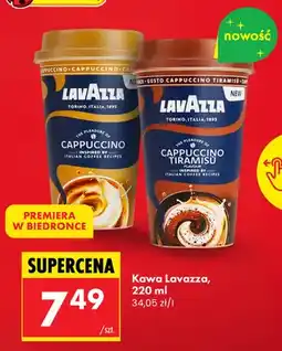 Biedronka Kawa mrożona Lavazza Cappuccino Tiramisu oferta